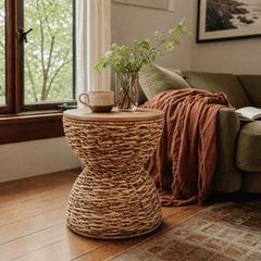 D-BODHI REBANA SIDE TABLE - ALTO in Default Title styled in a Portland home - Whats New Furniture