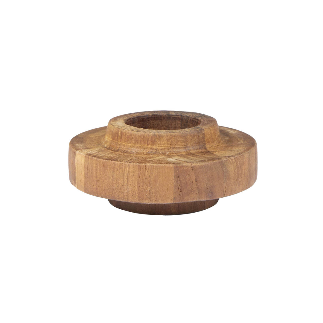 D-Bodhi Ring Candle Holder in Wood Grain - home decor by LH Imports - Whats New Furniture Portland OR