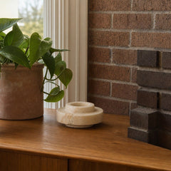 D-Bodhi Ring Candle Holder in Two Tones styled in Portland NW 23rd Victoriwith bay window living room - Whats New Furniture