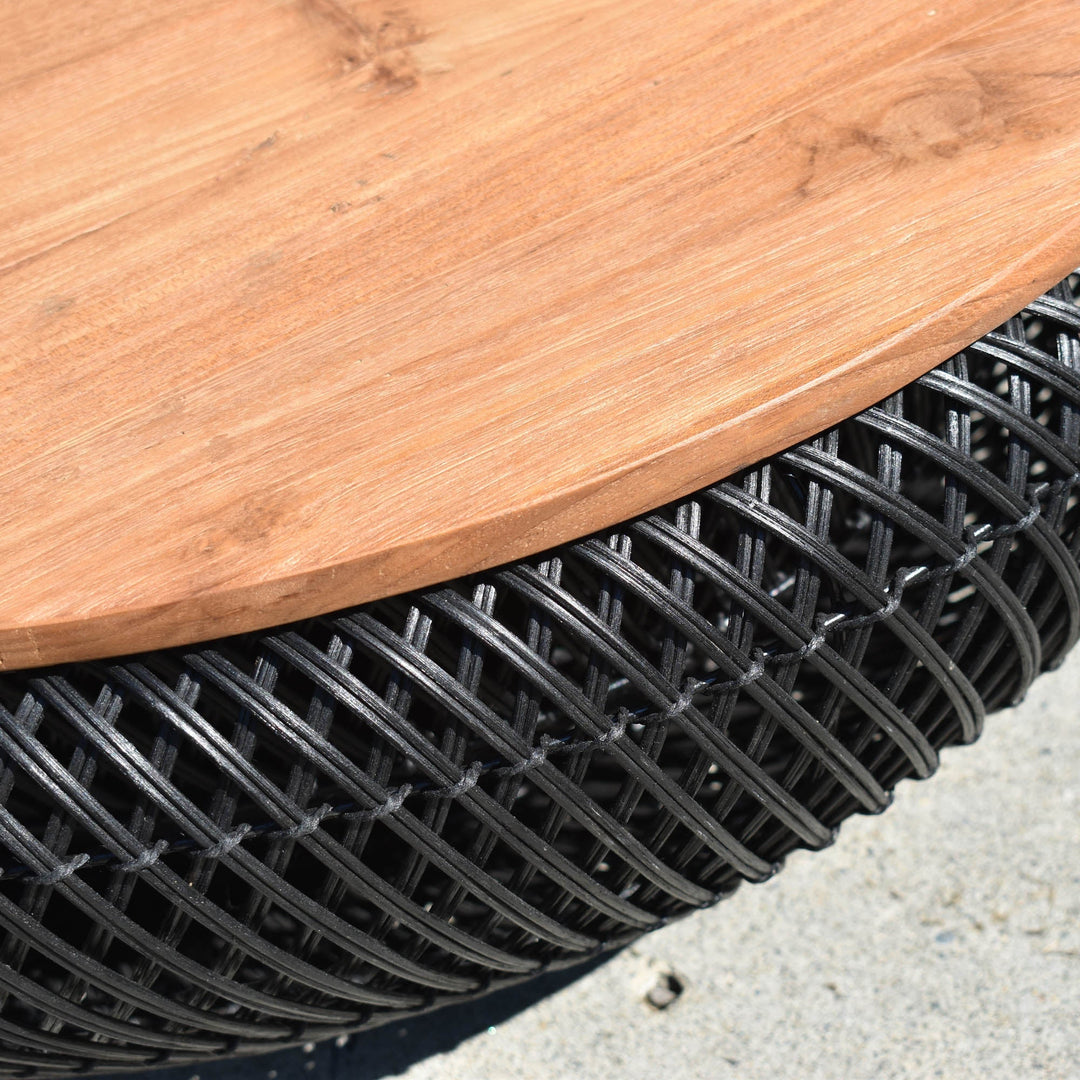 D-Bodhi Wave Coffee Table in Black - coffee table by LH Imports - Whats New Furniture Portland OR