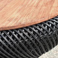 D-Bodhi Wave Coffee Table in Black - coffee table by LH Imports - Whats New Furniture Portland OR