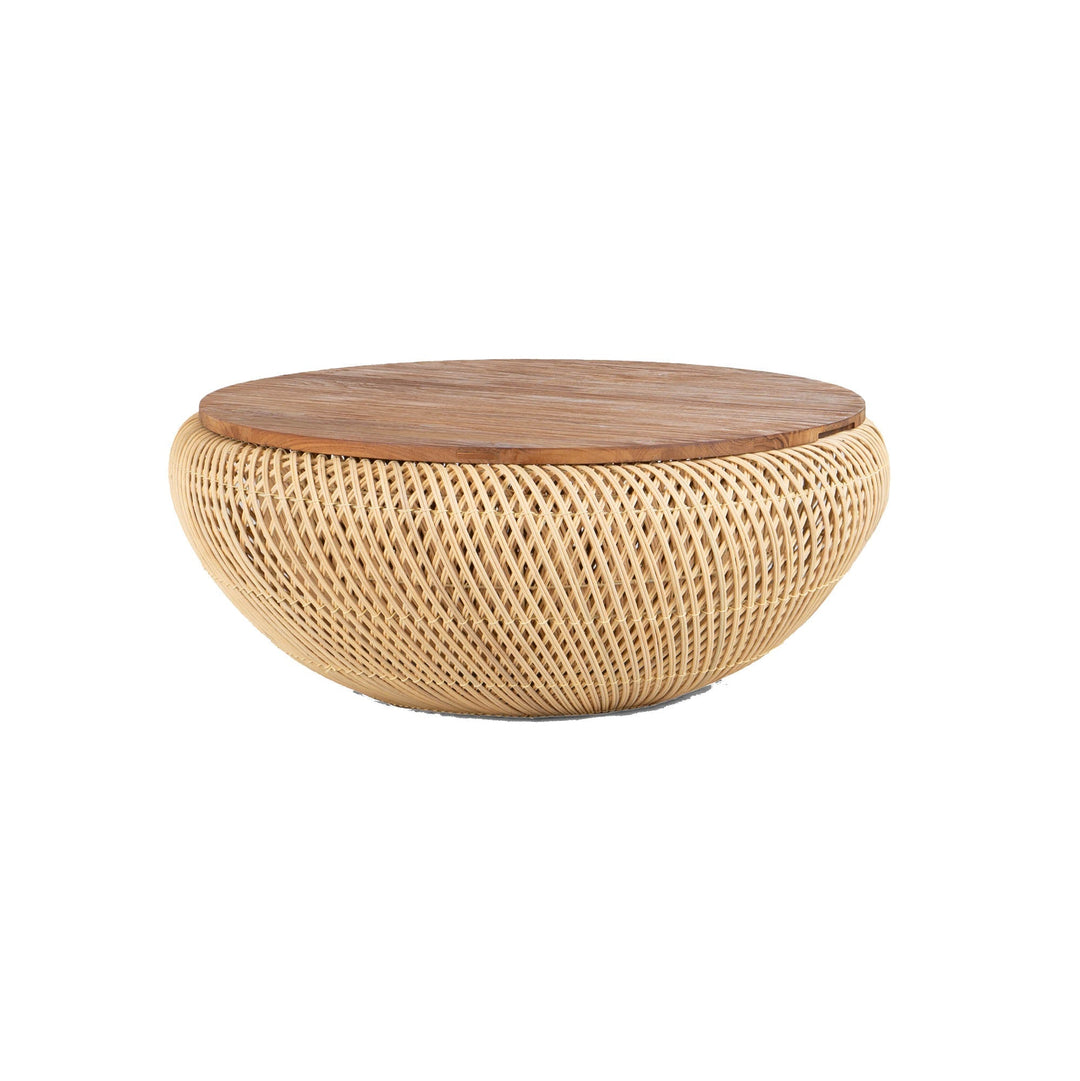 D-Bodhi Wave Coffee Table Large in Natural - coffee table by LH Imports - Whats New Furniture Portland OR