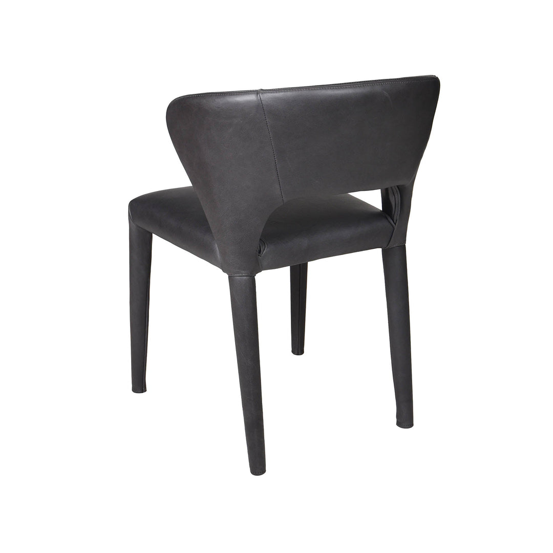 Dakota Dining Chair in Black - dining chair by LH Imports - Whats New Furniture Portland OR