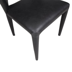 Dakota Dining Chair in Black - dining chair by LH Imports - Whats New Furniture Portland OR