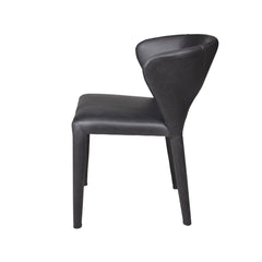 Dakota Dining Chair in Black - dining chair by LH Imports - Whats New Furniture Portland OR