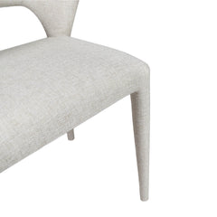 Dakota Dining Chair in Vanilla Tweed - dining chair by LH Imports - Whats New Furniture Portland OR
