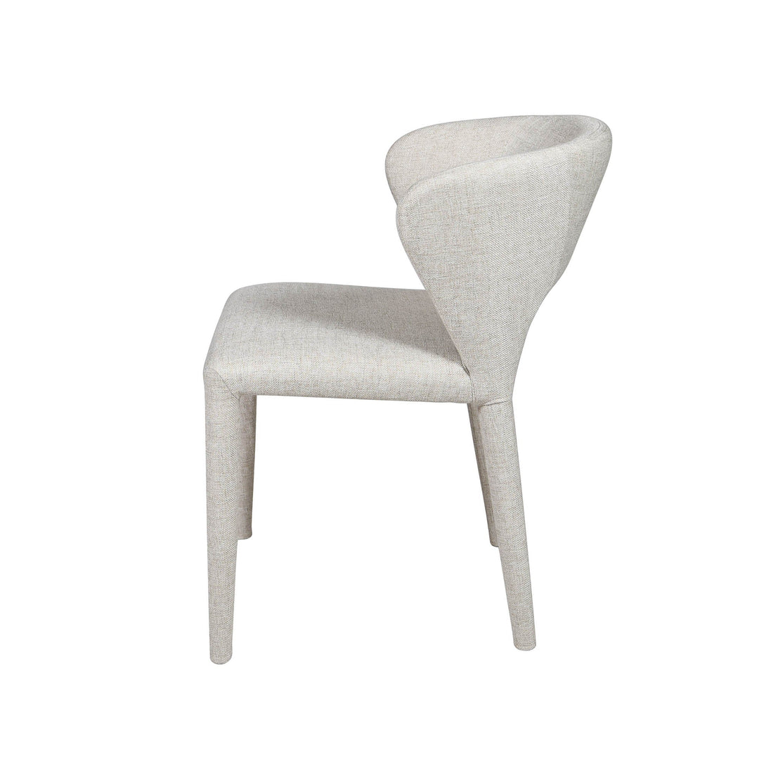 Dakota Dining Chair in Vanilla Tweed - dining chair by LH Imports - Whats New Furniture Portland OR