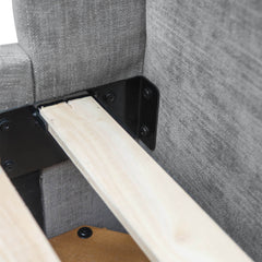 Darcy King Bed - bed by LH Imports - Whats New Furniture Portland OR