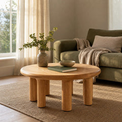 Destiny Coffee Table styled in Portland Sellwood cottage living room - Whats New Furniture