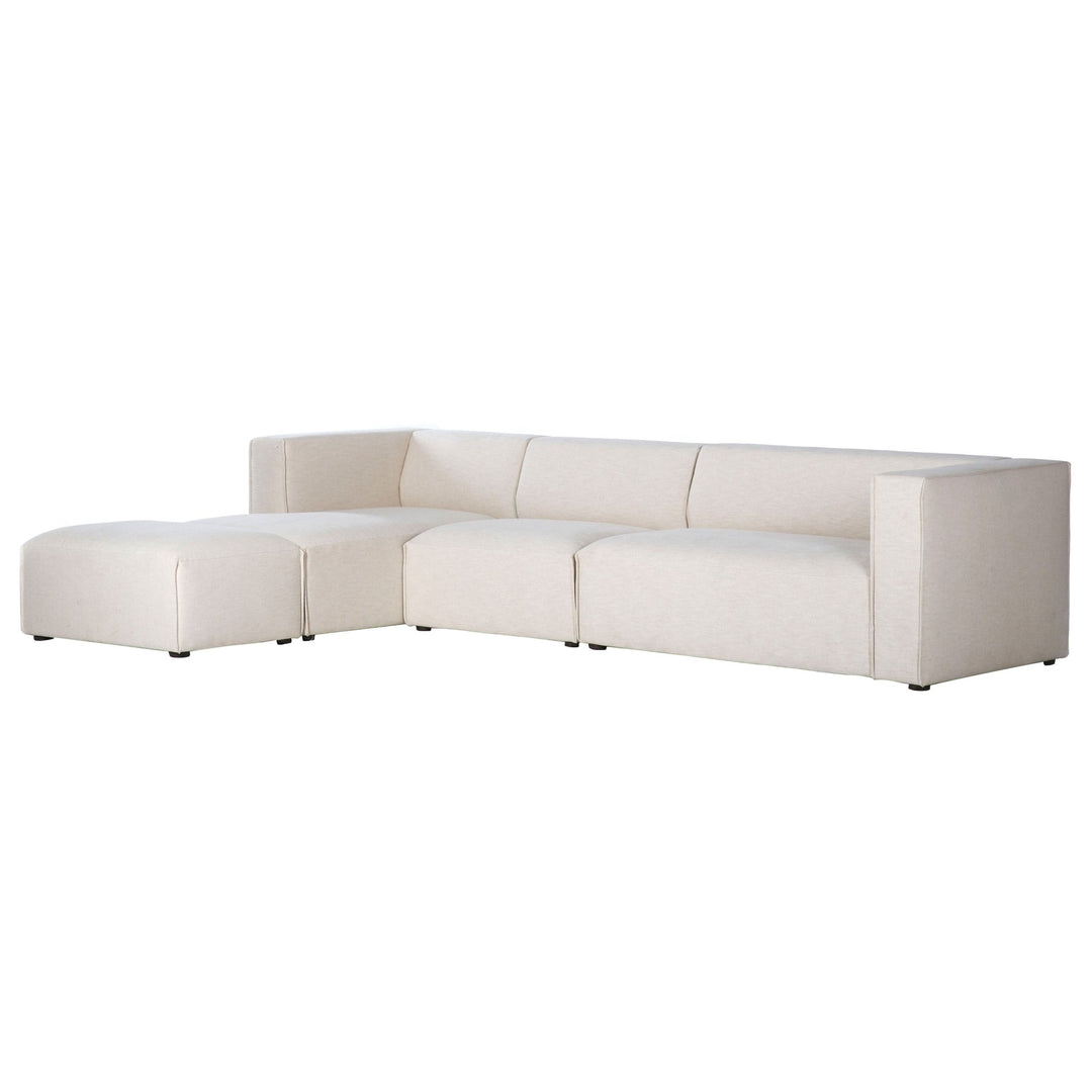 Destiny Left-Facing Modular Sectional with Ottoman - sectional by LH Imports - Whats New Furniture Portland OR