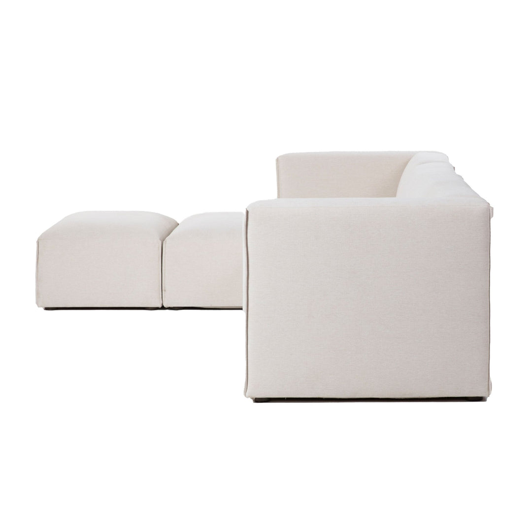 Destiny Left-Facing Modular Sectional with Ottoman - sectional by LH Imports - Whats New Furniture Portland OR