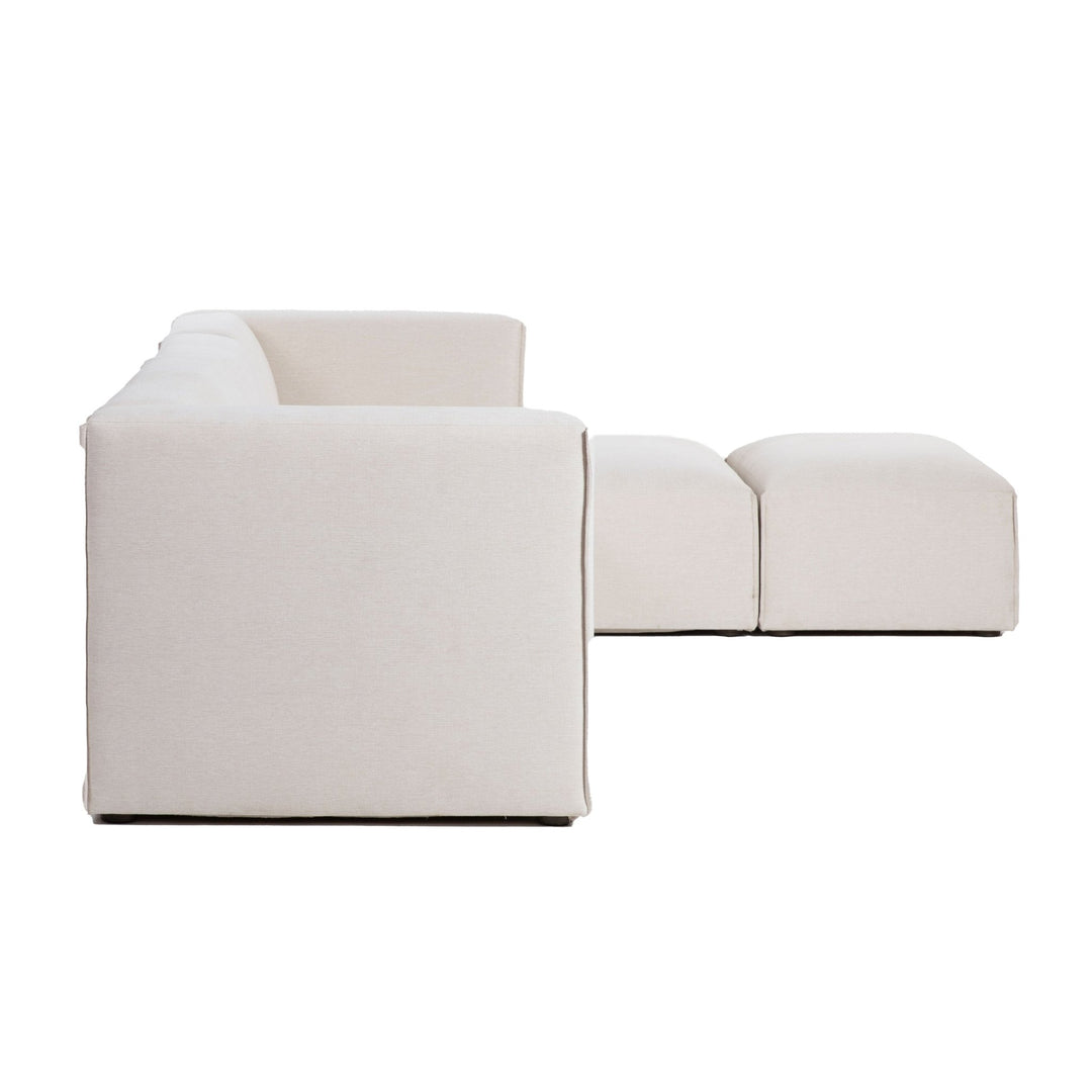 Destiny Right-Facing Modular Sectional with Ottoman - sectional by LH Imports - Whats New Furniture Portland OR