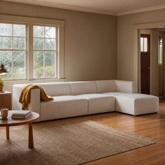 Destiny Right Modular Sectional styled in Portland St. Johns bungalow living room - Whats New Furniture