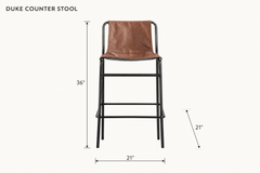 Duke Counter Stool dimensions - What&