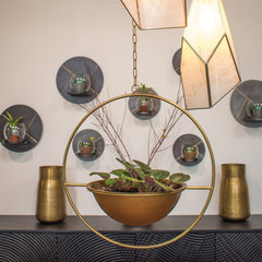 Earth Wind &amp; Fire Hanging Pots (Set of 2) - Whats New Furniture Portland OR