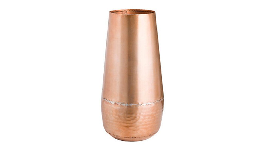 Earth Wind & Fire Metal Vase - Whats New Furniture - Portland, Oregon