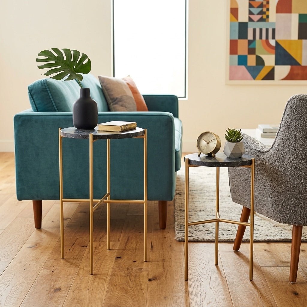 Earth Wind Fire Pair of Side Tables - Lifestyle - What&