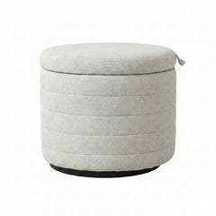 Elio Storage Ottoman in Platinum - ottoman by LH Imports - Whats New Furniture Portland OR