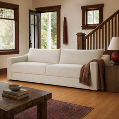 Felicity Sofa in Beige styled in Portland Ladd&