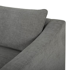 Felicity Sofa in Silver - sofa by LH Imports - Whats New Furniture Portland OR