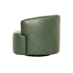 Fireside Swivel Club Chair in Forest Green - accent chair by LH Imports - Whats New Furniture Portland OR
