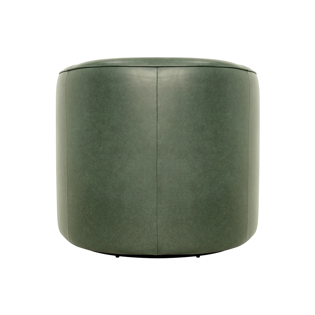 Fireside Swivel Club Chair in Forest Green - accent chair by LH Imports - Whats New Furniture Portland OR