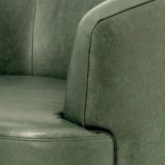 Fireside Swivel Club Chair in Forest Green - accent chair by LH Imports - Whats New Furniture Portland OR