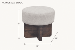 Francesca Stool dimensions - What&