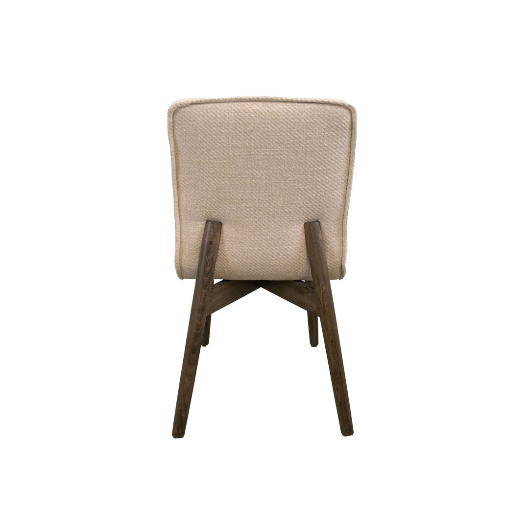 Franklyn Dining Chair - Crosshatch Pebble Cream - Whats New Furniture Portland OR