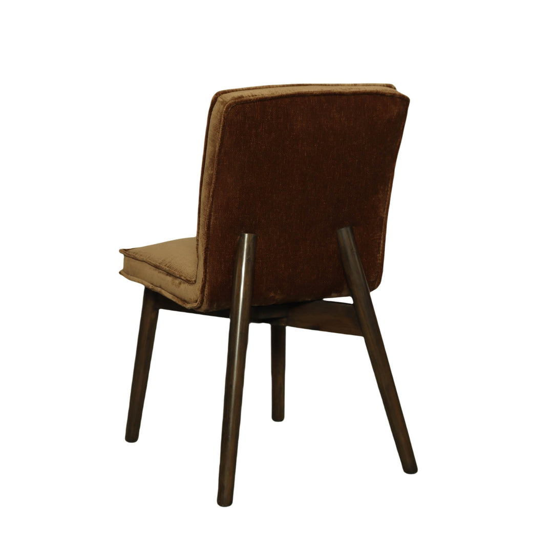 Franklyn Dining Chair in Distressed Velvet Bronze - dining chair by LH Imports - Whats New Furniture Portland OR