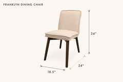 Franklyn Dining Chair dimensions - What&