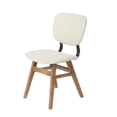 Fraser Dining Chair in Tweed Haze - Whats New Furniture Portland