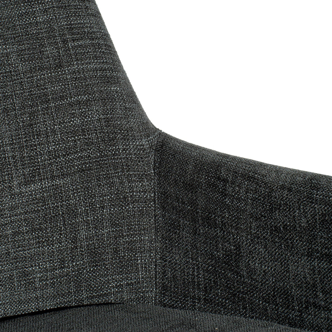 Fritz Arm Dining Chair in Slate - dining chair by LH Imports - Whats New Furniture Portland OR