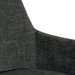 Fritz Arm Dining Chair in Slate - dining chair by LH Imports - Whats New Furniture Portland OR