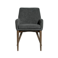 Fritz Arm Dining Chair in Slate - dining chair by LH Imports - Whats New Furniture Portland OR