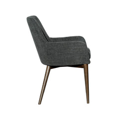 Fritz Arm Dining Chair in Slate - dining chair by LH Imports - Whats New Furniture Portland OR
