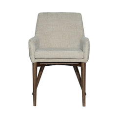 Fritz Arm Dining Chair in Taupe - dining chair by LH Imports - Whats New Furniture Portland OR