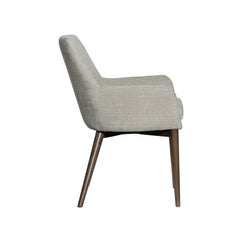 Fritz Arm Dining Chair in Taupe - dining chair by LH Imports - Whats New Furniture Portland OR
