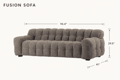 Fusion Sofa dimensions - What&