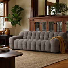 Fusion Sofa in Brown styled in Portland Hawthorne Craftsmbungalow living room - Whats New Furniture