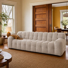 Fusion Sofa in Natural styled in Portland St. Johns bungalow living room - Whats New Furniture