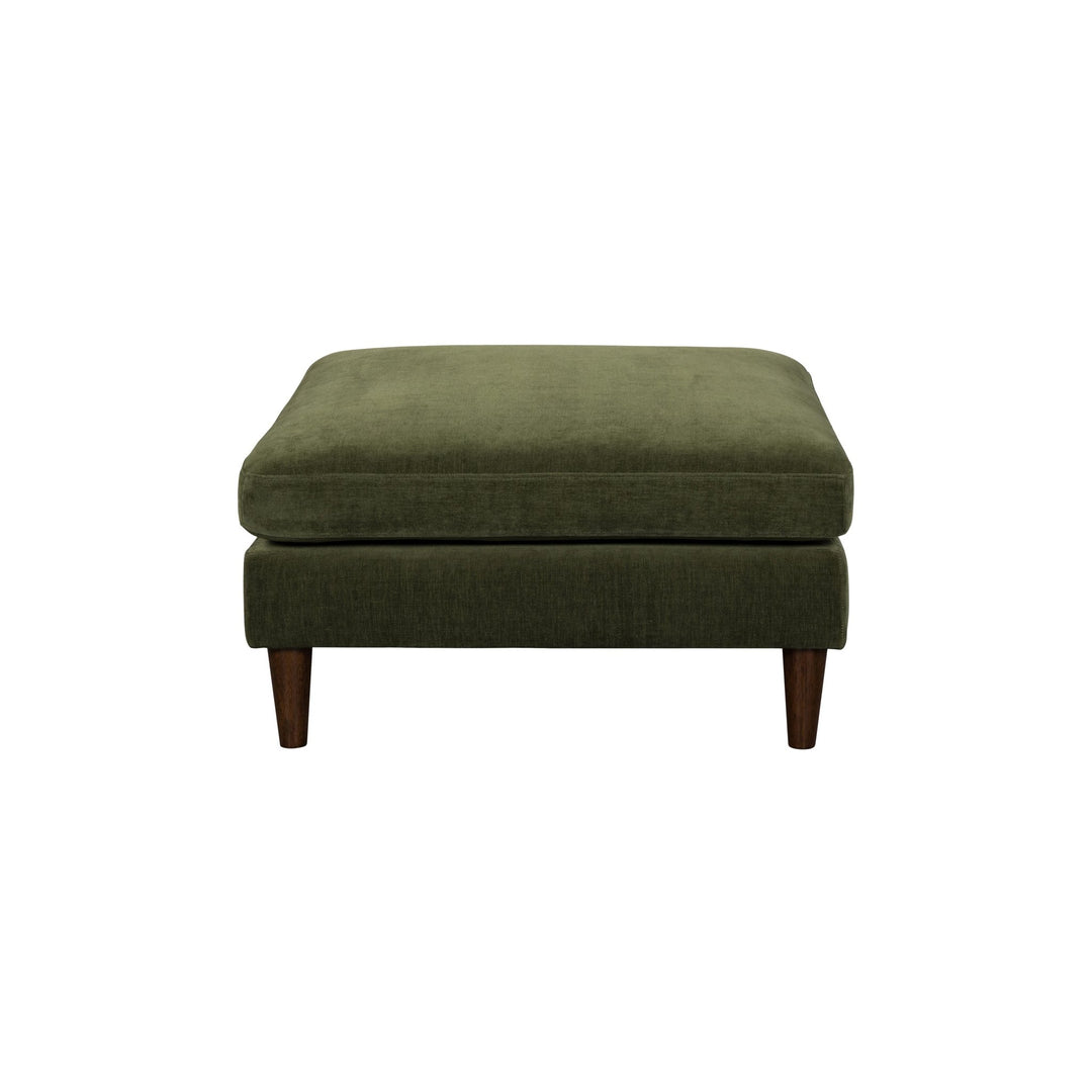 Gemma Ottoman in Olive - ottoman by LH Imports - Whats New Furniture Portland OR