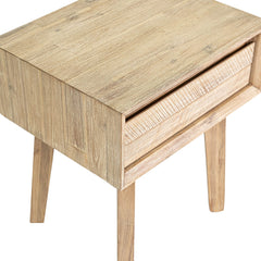 Gia 1 Drawer Nightstand in Light Driftwood - nightstand by LH Imports - Whats New Furniture Portland OR