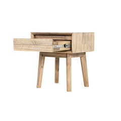 Gia 1 Drawer Nightstand in Light Driftwood - nightstand by LH Imports - Whats New Furniture Portland OR