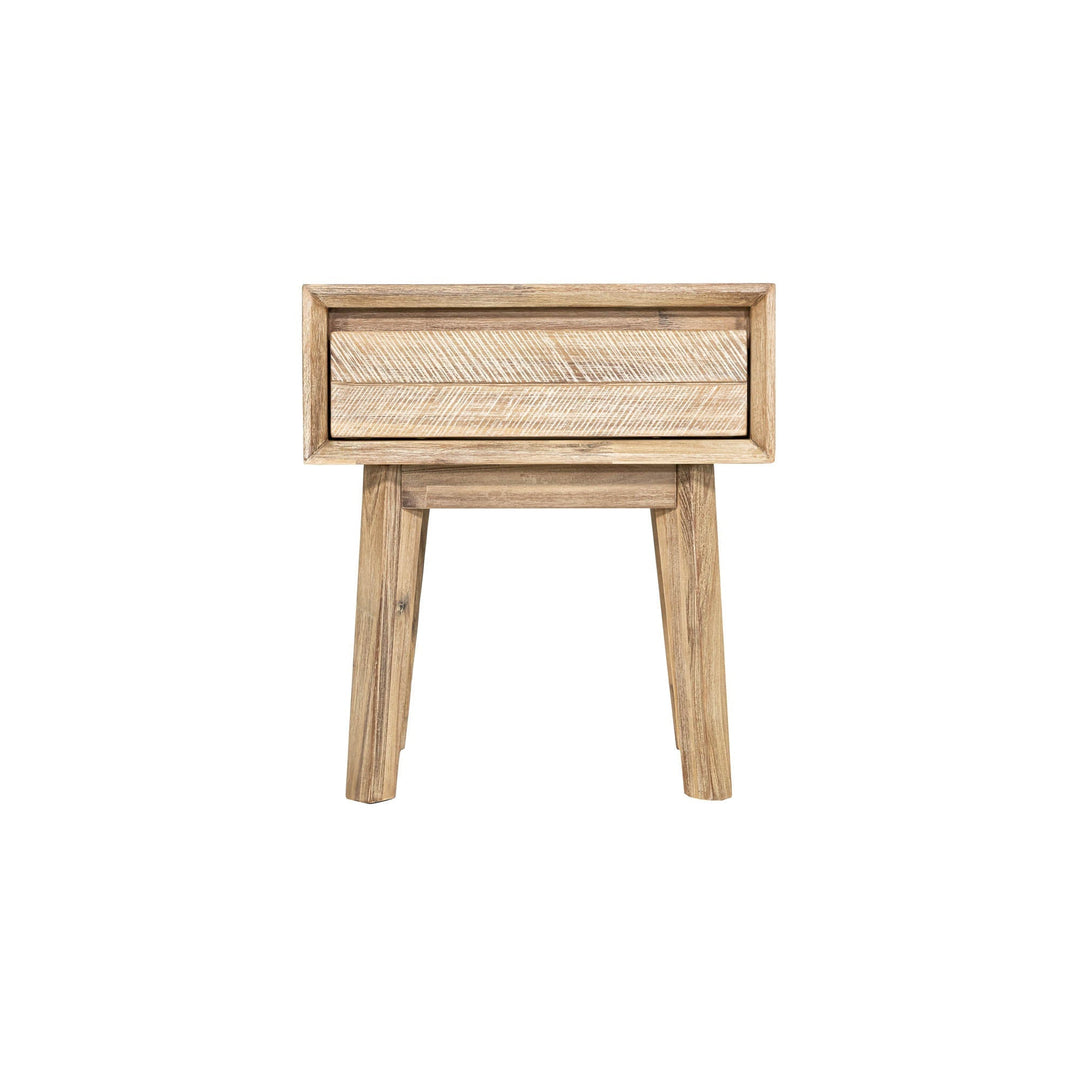 Gia 1 Drawer Nightstand in Light Driftwood - nightstand by LH Imports - Whats New Furniture Portland OR