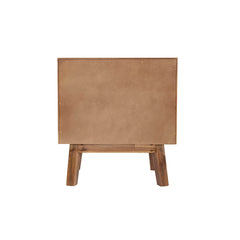 Gia 2 Drawer Nightstand in Warm Pecan - nightstand by LH Imports - Whats New Furniture Portland OR