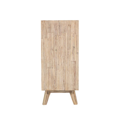 Gia 5 Drawer Chest in Light Driftwood - dresser by LH Imports - Whats New Furniture Portland OR