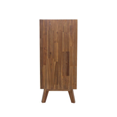 Gia 5 Drawer Chest in Warm Pecan - dresser by LH Imports - Whats New Furniture Portland OR