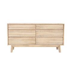 Gia 6 Drawer Dresser - dresser by LH Imports - Whats New Furniture Portland OR