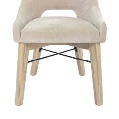 Gia Curved Dining Chair - dining chair by LH Imports - Whats New Furniture Portland OR